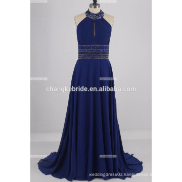 Beaded Embroidery Satin Pregnant Evening Dress For Women A-line Ball Gown